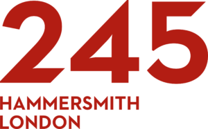 245 red logo